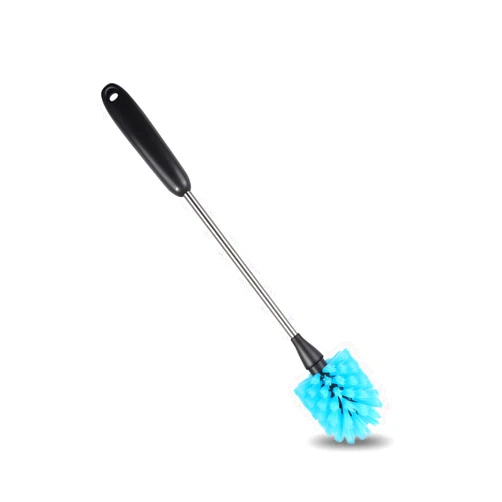 AIOUIERSCN Stainless Steel Long Handled Water Bottle Brush-Flexible and Flexible Brush for Water Bottles, Milk Bottles, Glasses, Glassware, Food Jars, Wake-up Jars, 15 in.