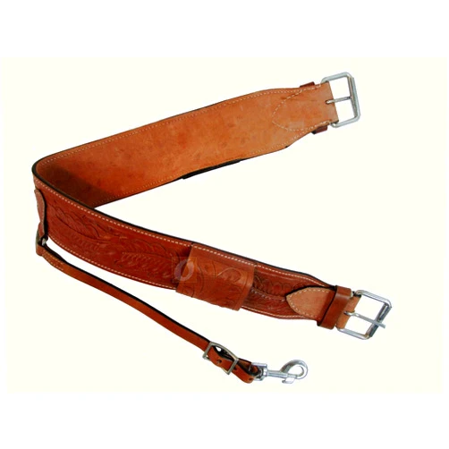 Orlov Hill Leather Co Western CINCHES Roping Ranch Saddle Girth Barrel Racing Pleasure Trail Leather Back Cinch Cowboy Rodeo TACK 36