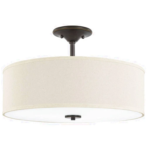 Progress Lighting Inspire Collection Antique Bronze Three-Light 18