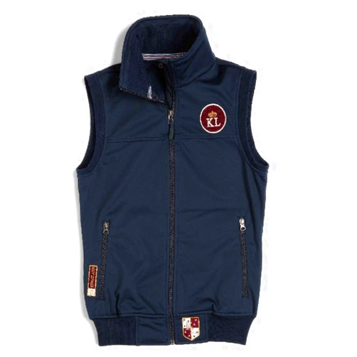 Kingsland Equestrian Unisex Berkley Softshell Vest -Navy