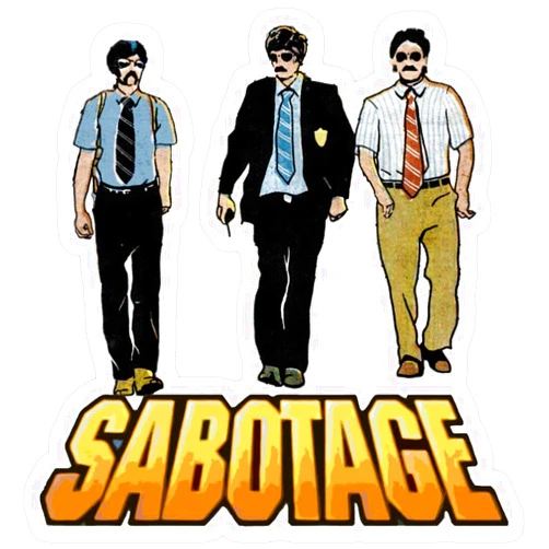 Rangerpolocon Sabotage Stickers (3 Pcs/pack) 5014830217306