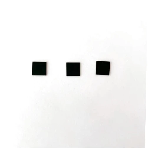 Jsygorge Multiple Sizes HWB850 Long Pass IR Filter RG850 Visible Light Cut 850nm Ultraviolet Transmit Black Glass (Specification : 2pcs 10x10x1.0mm)