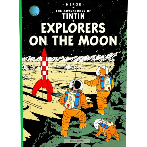 Hergé Explorers on the Moon (The Adventures of Tintin)