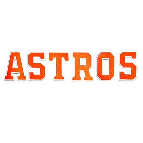 ADKP 2.4 INCHES Orange Letter Astro and S Patch Text Words English Alphabet Letters from A to Z Iron On Patches Embroidered Decorative Repair Jacket T-Shirt Hat Bag Clothing , 2.4X2 INCH