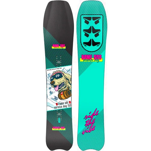 Rome Snowboards Rome Mens Service Dog Directional Snowboard