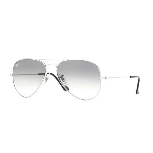 Ray-Ban RB3025 Metal Aviator Sunglasses + Vision Group Accessories Bundle