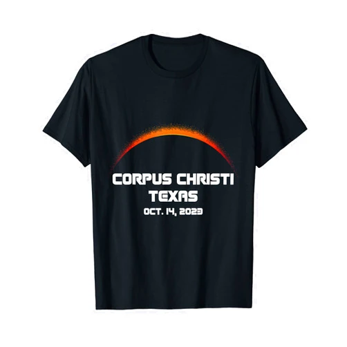 Astronomy Lovers 14.10.2023 Annular Solar Eclipse Annular Solar Eclipse 2023 Shirts Corpus Christi Fall 2023 T-Shirt