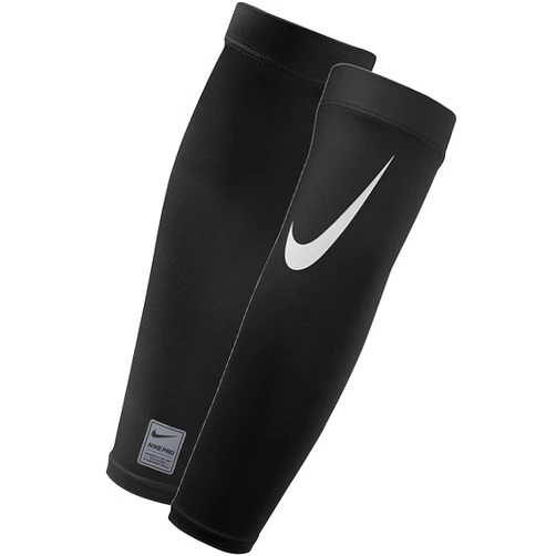 NIKE Pro Adult Dri-FIT 3.0 Arm Sleeves (Black/White, Small/Medium)