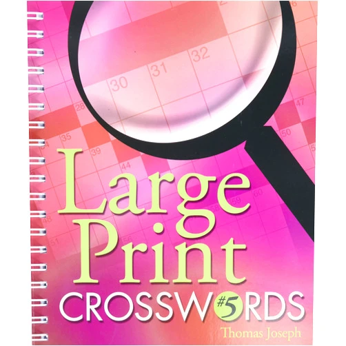 Thomas Joseph Large Print Crosswords #5