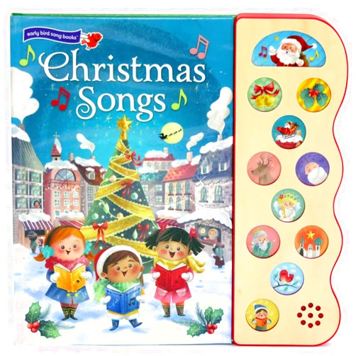 By Holly Berry-Byrd (Author), Cottage Door Press (Author), Katya Longhi (Illustrator) & 0 more Christmas Songs: Interactive Children's Sound Book (10 Button Sound)
