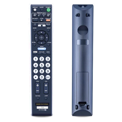 WDZP RM-YD023 RMYD023 Remote Control Replaced fit for Sony LCD LED Bravia TV HDTV KDL-32VL140 KDL-32XBR6 KDL-37XBR6 KDL-40V4100 KDL-40V4150 KDL-40WL140 KDL-46WL140 KDL-52WL140 KDL-52XBR6 KDL-40XBR6