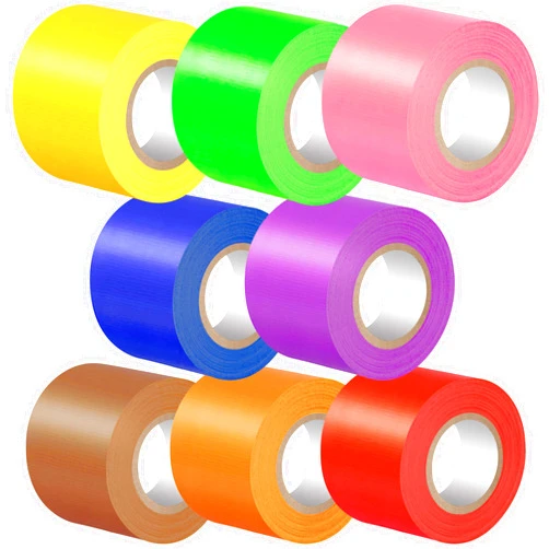 LYLTECH 8-Packs Rainbow Colored Duct Tape, 2 in x15 Yards, Colorful Duck Tape,Heavy Duty Rainbow Tape Colored Tape Variety Pack,Arts & Crafts and DIY,Waterproof,Tear by Hand,Great for Packaging