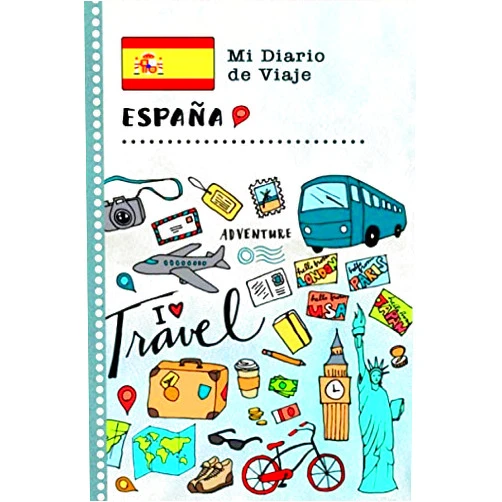 Spanish Edition by Stylesyndikat España Libros (Author) España Mi Diario de Viaje: Libro de Registro de Viajes Guiado Infantil - Cuaderno de Recuerdos de Actividades en Vacaciones para Escribir, Dibujar, ... Gratitud para Niños y Niñas (Spanish Edition)