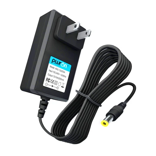 PwrON 12V Replacement AC to DC Adapter Compatible with Casio Piano Keyboard AD-A12150LW / AD-A1215LW PX-130 PX-350 PX-160 PX-150 CDP-120 CTK-6000 CTK-6300 CTK-7200 CDP-135 WK-6500 WK-6600 AP-220