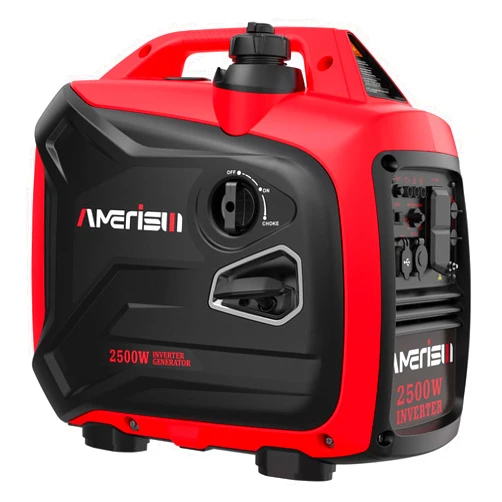 PowerSmart Amerisun 2500-Watt Gas Powered Portable Inverter Generator - Ultral Light for Camping, RV Ready, Outdoor Use, Parallel Capability, EPA Compliant (AM5020) 2024 Version