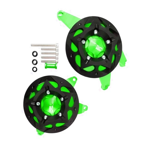 LHSM Frame Sliders Motorcycle Engine Stator CNC Aluminum Engine Protective Cover Guard Protectors for Kawasaki Z1000 Z1000SX for VERSYS1000 Z900 2022 (Color : N)
