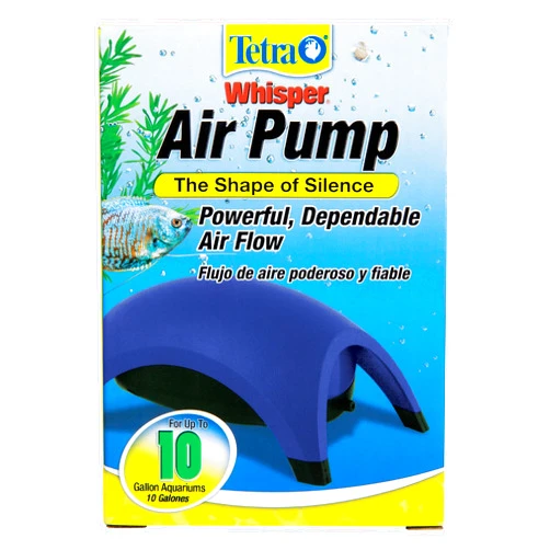 Tetra Whisper Air Pump, for Aquariums, Powerful Airflow, Non-UL Listed