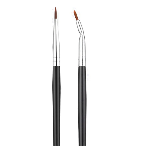 JASSINS Fine Angled Eyeliner Brushes, JASSINS Precision Gel Eye Liner Brush,Synthetic Bristles Eye Makeup Tool,Ultra Thin Slanted Flat Angle for Beauty Cosmetic Tool