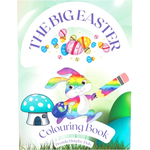By Brenda Murphy-Daly (Author) The Big Easter Colouring Book: European Version-Great Easter Eggs, Bunnies and Basket designs for children aged 4+ to colour US version available
