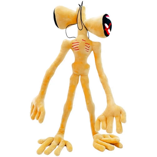 POPRORE Siren Head Plush Toy New Series Siren Head Toy with Built-in Steel Wires and Limbs Can be Posed Cartoon Cat Dog Rabbit Plush Toy Christmas Halloween Birthday Party Toy