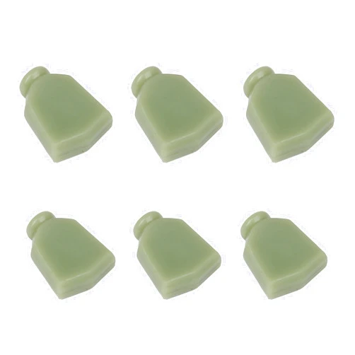 Lovermusic Light Green Plastic Tuning Key Buttons Machine Head Buttons Replacement for Guitar Pack of 6
