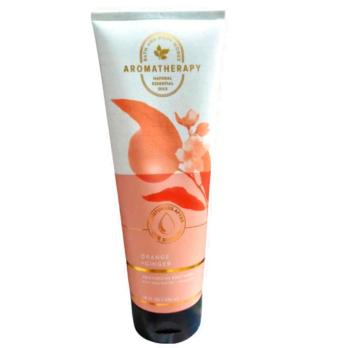 Bath & Body Works Moisturizing Body Wash, 10oz Each (Orange Ginger)