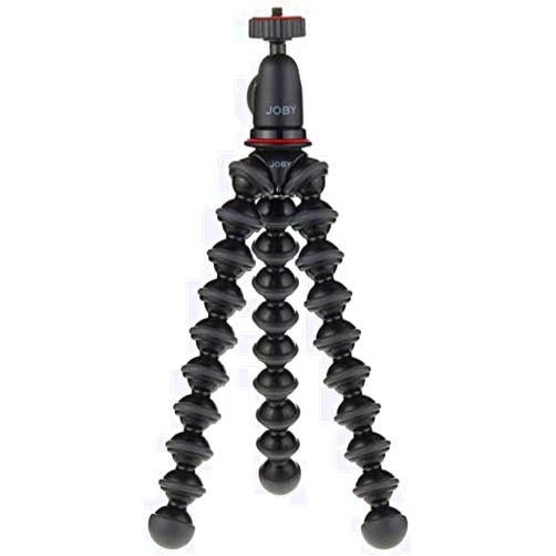 JOBY GorillaPod Compact Tripod Kit with Ballhead for Mirrorless Cameras up to 2.2 lbs. Black/Charcoal.