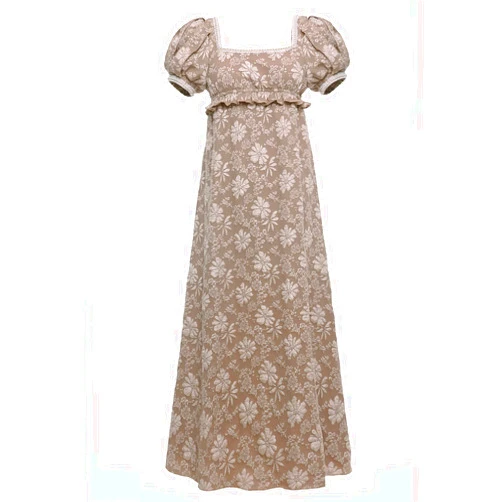 Vibsion Regency Dresses for Women Luxurious Pearl Puff Victorian Dress
