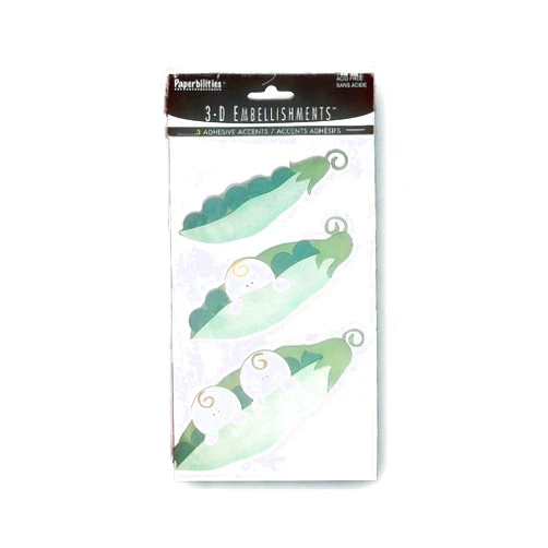 Paperbilities Peas in a Pod Paperbilities Embellishments