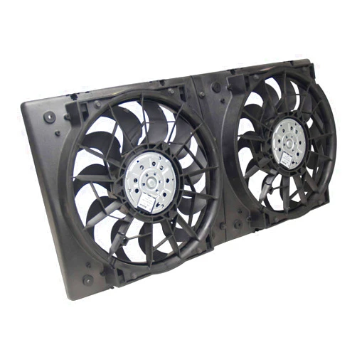 Derale 16928 High Output Dual Radiator Fan,Black