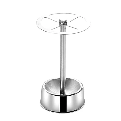 Teensery Stainless Steel Toothbrush Holder Stand with 4 Slots Multi-Purpose Metal Storage Organizer for Home Office Bathroom Vanity Countertop
