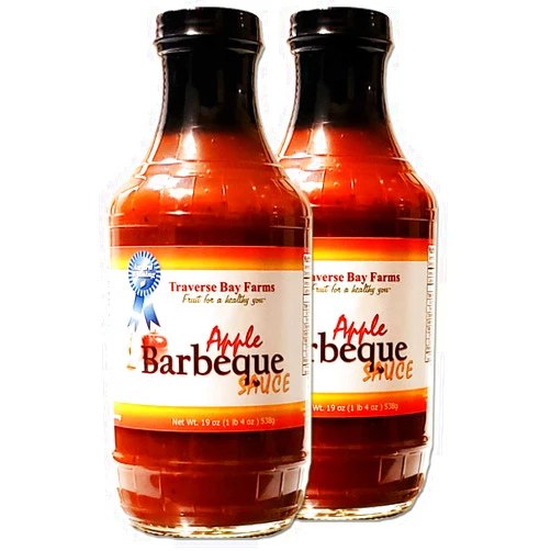 Traverse Bay Farms BBQ Sauce (Apple, 2 Bottles)