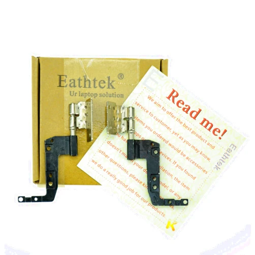 Eathtek Replacement LCD Hinge Left and Right Set for DELL Latitude E5520 E5520M Series, Compatible with Part# 3RCYY 31FVT