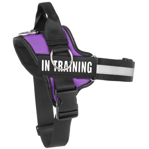 Tsikavo Essential Dog Harness, No Pull Pet Harness with 3 Side Rings for Leash Placement, No Choke, Reflective, Adjustable Pet Vest, Easy On-Off & Improved Control Handle, Training, Walking, Running