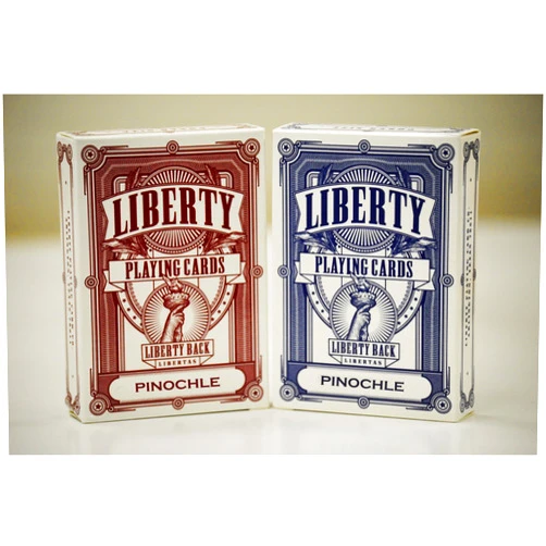 Playingcards.net Liberty Pinochle Standard Playing Cards Set of 4 Decks