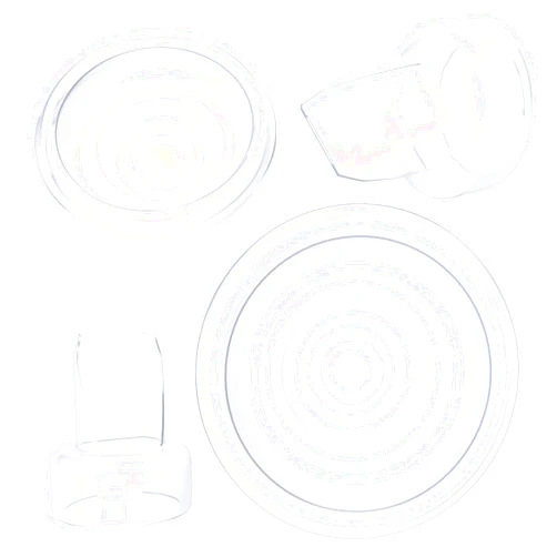 IDAHO JONES Replacement Breast Pump Parts, Accessories, Wearable Pumps: Pump-A-Wear, Tsrete, S9, S10, S12, Ikare, Iapoy, Josa, Paruu (2pcs Backflow Membranes and 2pcs Duckbill Valves)