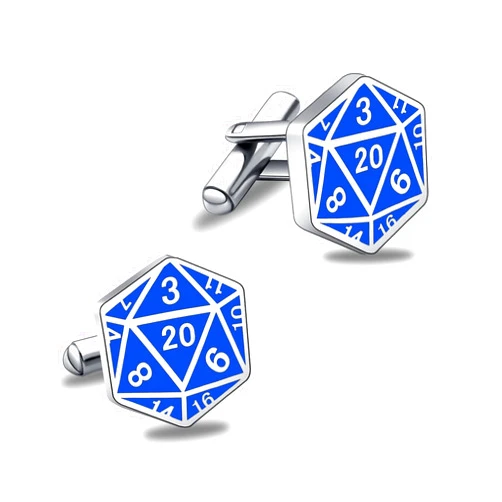 DGHMHD Dungeons and Dragons Cufflink Dungeon Master DND Dragon Masters Gift Birthday Gifts for Men Boyfriend