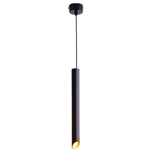 EXCEI Minimalism LED Bevel Long Tube Pendant Ceiling Light Aluminum Ceiling Downlight for Kitchen Adjustable Height Single Head Hanging Lamp Ceiling Chandelier Restaurant Spotlight for Corridor