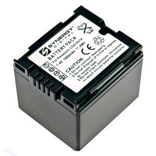 Synergy Digital Camcorder Battery, Compatible with Energizer ER-C535 Camcorder Battery (li-ion, 7.4V, 1600 mAh)