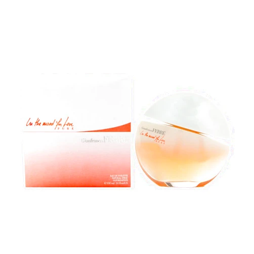 Ferre Gianfranco Ferre In The Mood for Love Pure Perfume Eau de Toilette Spray for Women, 3.4 Ounce