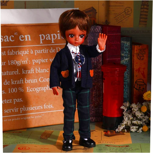 UCanaan BJD Doll 1/6 SD Dolls 12 Inch 18 Ball Jointed Doll DIY Toys with Full Set Clothes Shoes Wig Makeup, Best Gitfs for Girls Christmas Birthday