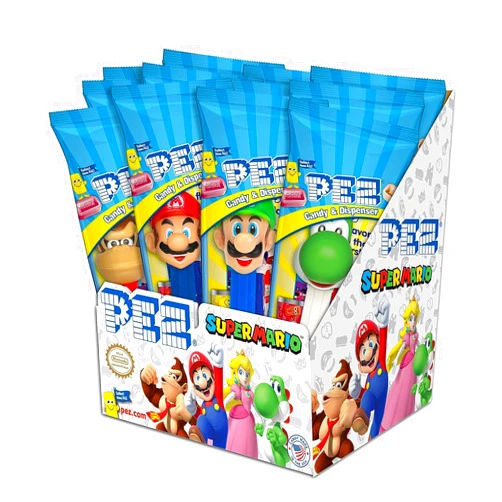 Pez Nintendo Super Mario Dispensers (12 Pack)