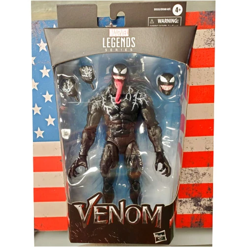 Marvel Hasbro Legends Series Venom 6-inch Collectible Action Figure Venom Toy, Premium Design and 3 Accessories