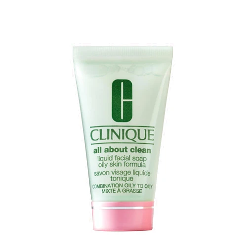 Clinique 3-Step All About Clean Liquid Facial Cleanser Soap For Oily Skin Types