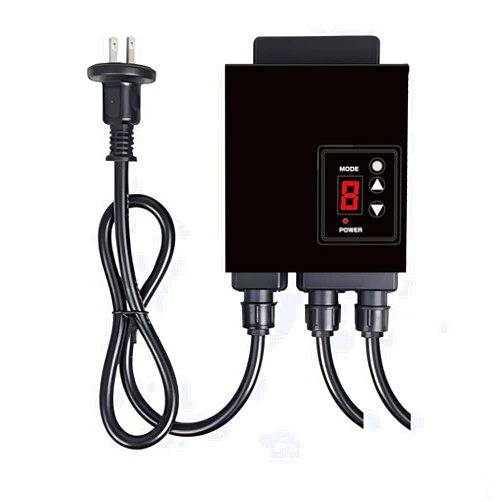 M RNEHON RNEHON 60W Outdoor Low Voltage Transformer with Timer and Photocell Light Sensor, 90V-120V AC to 12V DC, IP67 Waterproof,Specially for LED Landscape Lights Yard Lighting