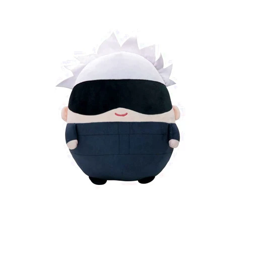 AMNPOLEN Anime Plush Doll Figures Gojo Satoru/Yuji Itadori Plushie Stuffed Toys Keychain Cosplay Props Gift for Fans (Gojo Satoru (A), 10cm/3.94inch)