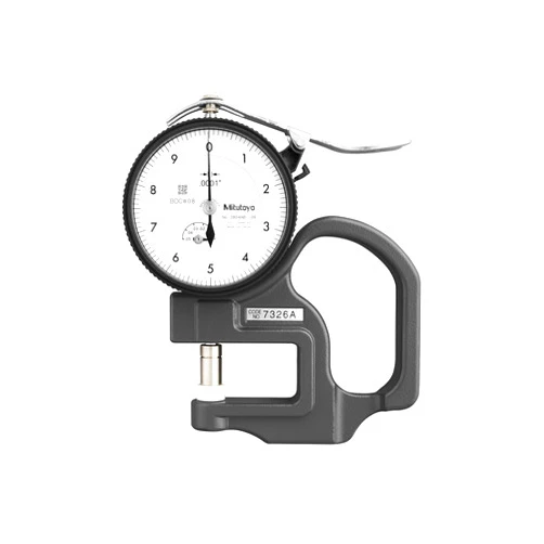 Mitutoyo 7326A Dial Thickness Gage, 0-0.05