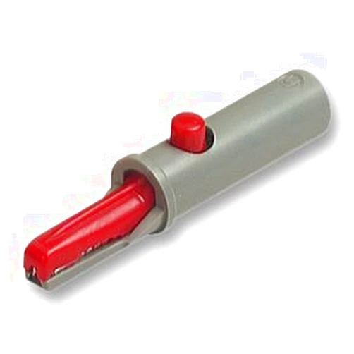 Hirschmann TEST AND MEASUREMENT - 930126101 - ALLIGATOR CLIP, 6MM, RED, 6A