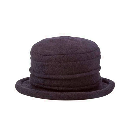 Scala Women's Packable Boiled Wool Cloche