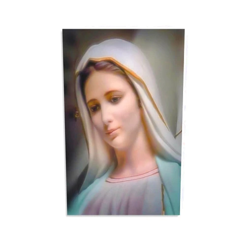 GERRIT Virgin Mary Poster Religious Wall Art Poster Canvas Wall Art for Posters For Room Aesthetic And Decor 4Canvas Painting Posters And Prints Wall Art Pictures for Living Room Bedroom Decor 12x18inch(3